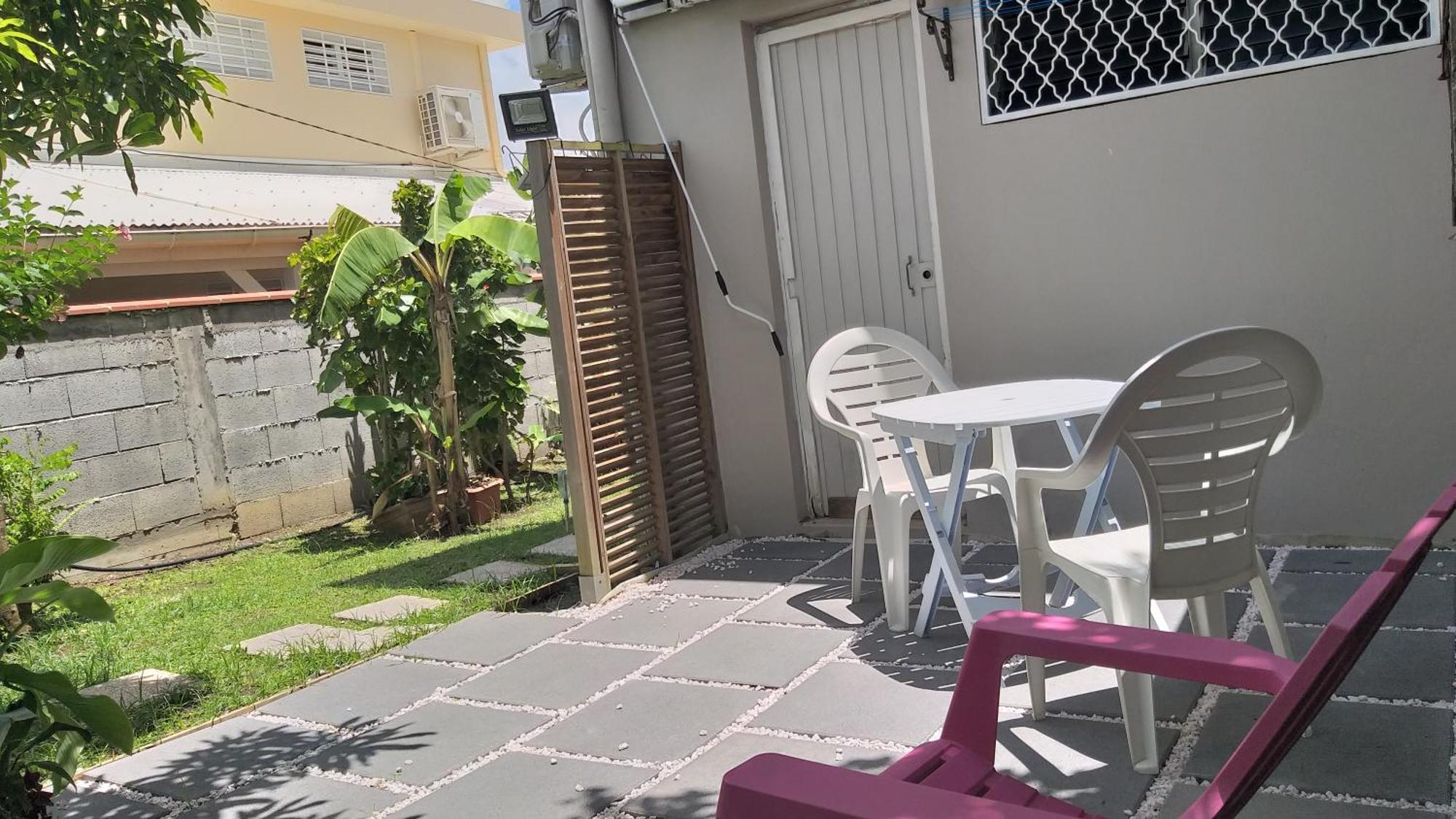 Agreable F2, Jardin, Garage, Fibre, Clim Ch Daire Fort-de-France Dış mekan fotoğraf
